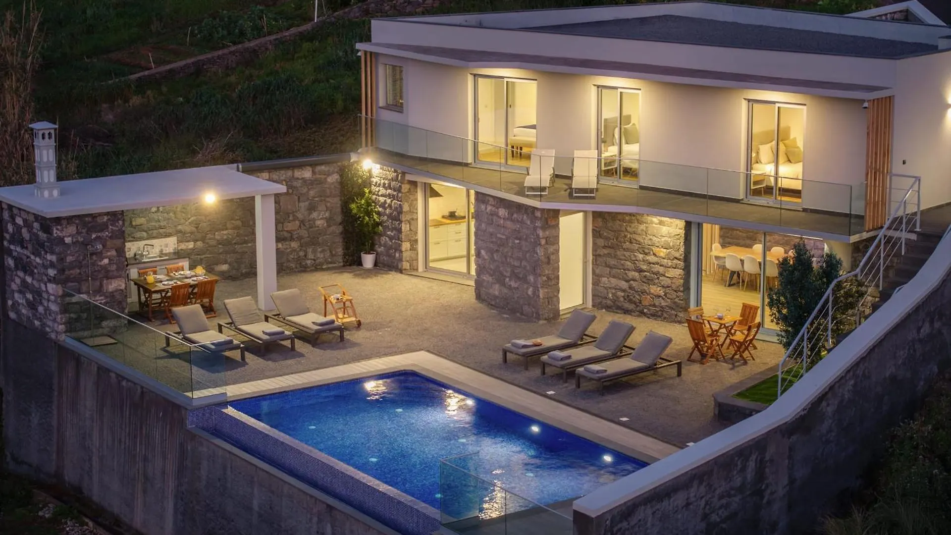 With Pool And Sea View - Vila Da Ribeira Da Vaca Calheta